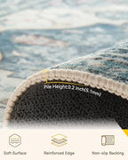RELEANY Washable Area Rug - Image 2