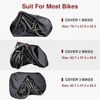 Puroma Bike Cover Waterproof Outdoor Bicycle Windproof Cover - Image 2