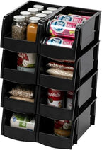 IRIS USA 8-Pack, Medium Stackable Storage Bins by IRISUSA
