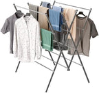 Whitmor Drying Rack Clothing, Large 12 Drying Poles Clothes Drying Rack by Whitmor