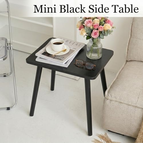 FORAOFUR Black End Tables Set of 2, Modern Boho End Table - Image 5