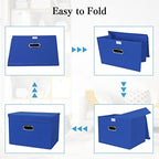 STOREONE Fabric Storage Cube Bins Foldable Organizer Container Collapsible - Image 6