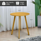 Meluvici Outdoor Side Table, Weather Resistant Patio Small Side Table Outdoor - Image 3