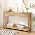 HOKYHOKY Fluted Console Table by HOKYHOKY