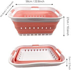 SAMMART 42L Collapsible Plastic Laundry Basket - Image 3