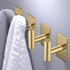 VAEHOLD Wall Towel Hooks, Heavy Duty Sticky Holder Waterproof Towel Hooks - Image 3