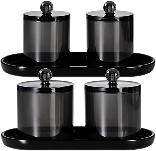 SheeChung Acrylic Vanity Tray, Bathroom Makeup Organizer Countertop - Image 3
