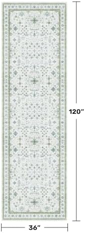 Hazo Haus Oushak 3x10 Wide Hallway Runner Rug - Image 2