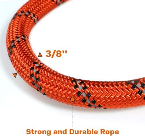 Taglory Rope Dog Leash for Small Medium Dogs, 4 FT Padded Handle - Image 3