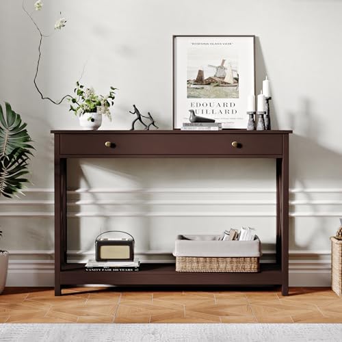 Treocho Espresso Console Table - Image 4