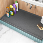 TigeJoy Under Sink Mats for Kitchen Waterproof 40" x 22", Cabinet Liner by TigeJoy