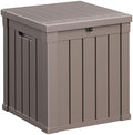 PatioZen 50 Gallon Resin Deck Box, Lockable Patio Outdoor Storage Box by OutdoorLivingPerfected