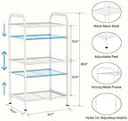 MAX Houser 3 Tier Standing Shelf Units - Image 3