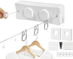 Retractable Clothesline 2X16.7 ft – Heavy-Duty 44 lb, Rust-Proof Stainless Steel by HomeisnotjustaplaceIt%E2%80%99sthelittlemomentsyoucreateeveryday