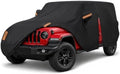 Car Cover for Jeep Wrangler 2 Door Waterproof 1987-2026 JK JL CJ YJ TJ by Professionalcoversellers