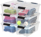 IRIS USA 6-Pack 13 Quart Storage Bins by IRISUSA