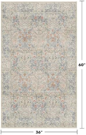 Washable 3x5 Bedroom Bedside Rug, Soft Area Rug - Image 2