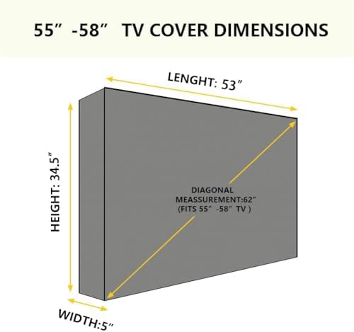 MENKOW Outdoor Waterproof TV Cover - Image 3