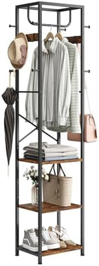 Coat Rack Freestanding, Hall Tree by ELYKEN