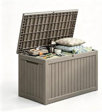 Outdoor Storage Box, Resin Deck Boxes Indoor and outdoor, Waterproof Storage by NBYSGO