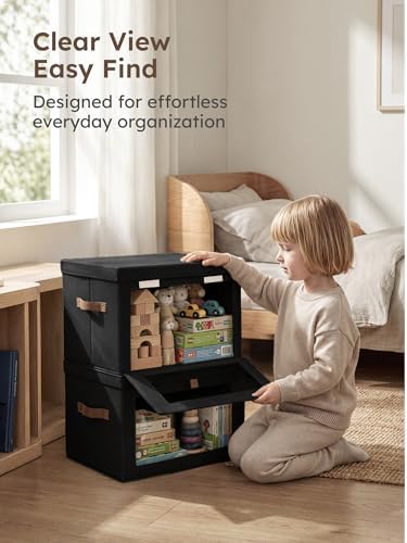 Homsorout Medium Fabric Storage Bins - Image 3