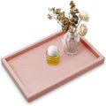 Real Natural Marble Tray for Bathroom, Kitchen Counter & Desktop by Zilukar