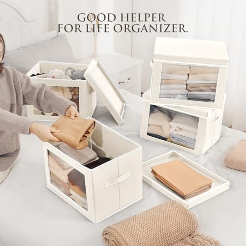 Homsorout Fabric Storage Bins - Image 4