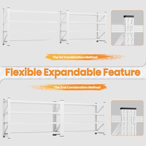 48” Wide Heavy Duty Metal Garage Shelving - Image 5