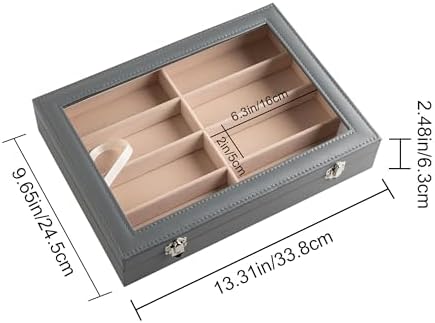 Frebeauty 8-Slot Sunglass Organizer, Sunglass Holder - Image 3