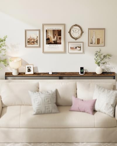 VASAGLE 39.4" Console Table Set of 2, Couch Tables - Image 2