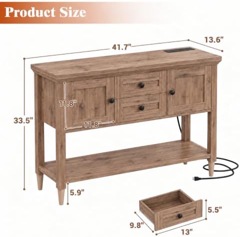 Unikito 41.7" Console Table - Image 2