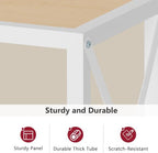 Tajsoon Console Table 41.8", 2 Tier Entryway Table - Image 7