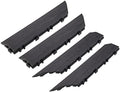Design House Deck Tile Corner Trim, Modern Ebony by DesignHouse