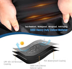 Outdoor Fire Pit Cover Rectangular Waterproof-50x38x23in - Image 3
