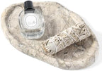 Koville Marble Vanity Tray for Bathroom, Cloud Shape Stone Key Tray by Koville