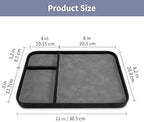 SITHON Valet Tray Trendy Organizer Multifunctional Nightstand Caddy Holder - Image 7