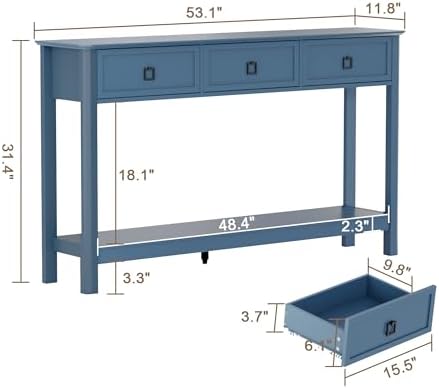 Treocho 53.1" Console Table - Image 2