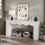Tribesigns 63" Farmhouse Console Table - Image 3