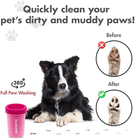 Dexas MudBuster Medium Dog Paw Cleaner, Fits 1.5"-2.5" Wide Paws, Gentle - Image 4