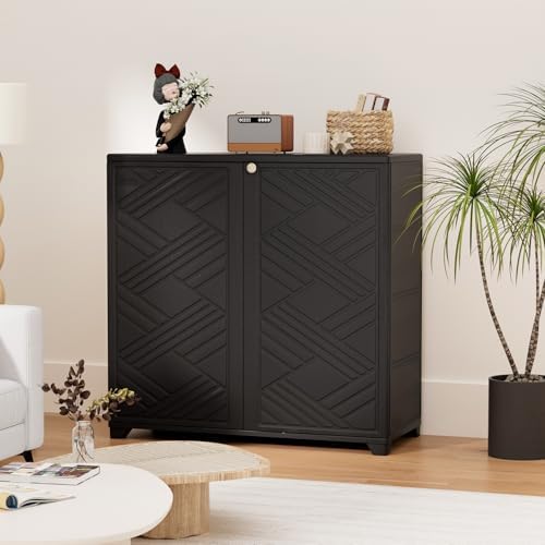 HOMSPARK Indoor/Outdoor Storage Cabinet - Image 2