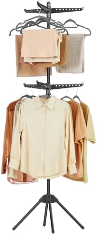 SONGMICS Clothes Drying Rack, 75.6-Inch Drying Rack, 6 Rotatable Arms by SONGMICSbySONGMICSHOME