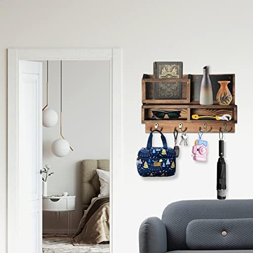 Key Holder for Wall, Mail Organizer Wall Mount - Image 2