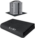6x4FT Outdoor Storage Shed Floor Mat, Tent Carpet by RUNZEG