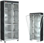 Waterproof Shelf Cover for Storage Shelving, Fits 30"W x 14"D x 62"H by ZYSUOR