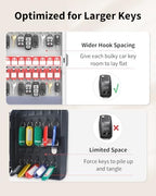 Uniclife Key Lock Box, Wall Mount Key Box, Car Key Organizer - Image 6