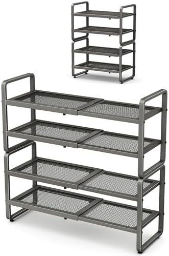 SNTD Expandable Metal Shoe Rack by SNTD