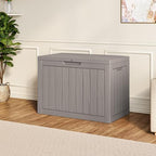 Outdoor Storage Box Waterproof, 55 Gallon Deck Box by WTFGO