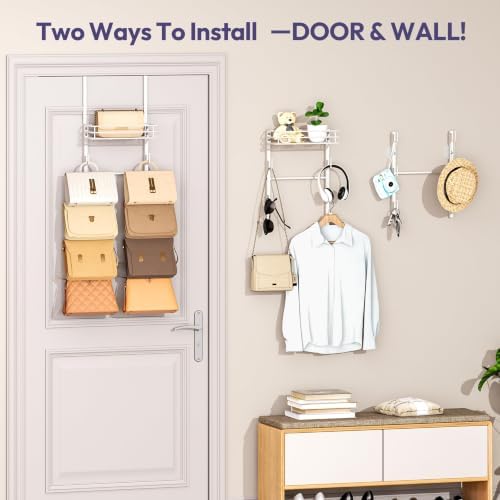 SWTYMIKI Over the Door Purse Organizer - Image 5
