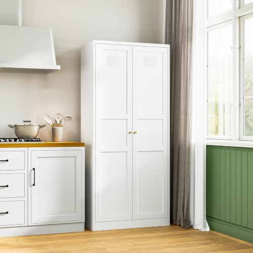 Letaya White Storage Cabinet - Image 2
