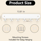 2 Pack Key Holder for Wall Adhesive, Key Hooks - Image 2